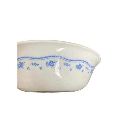 Vintage Corelle Morning blue 6 1/4" bowl cereal tableware - Picture 1 of 4